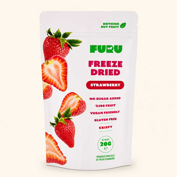 FURU Natural Strawberry Crisps (25g)