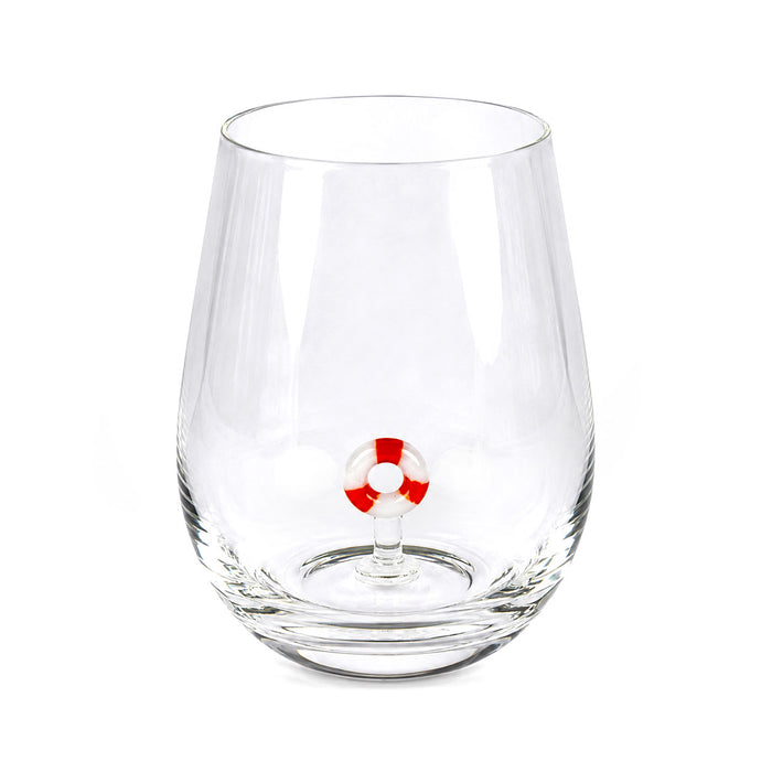 Tumbler with Miniature Glass Lifering