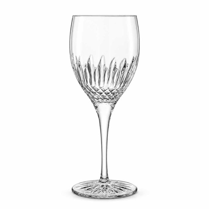 Luigi Bormioli Diamante Crystal Wine Glasses - 520ml (Set of 8)