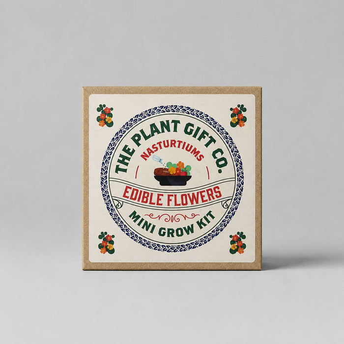 The Plant Gift Co. Edible Flowers Eco Grow Kit