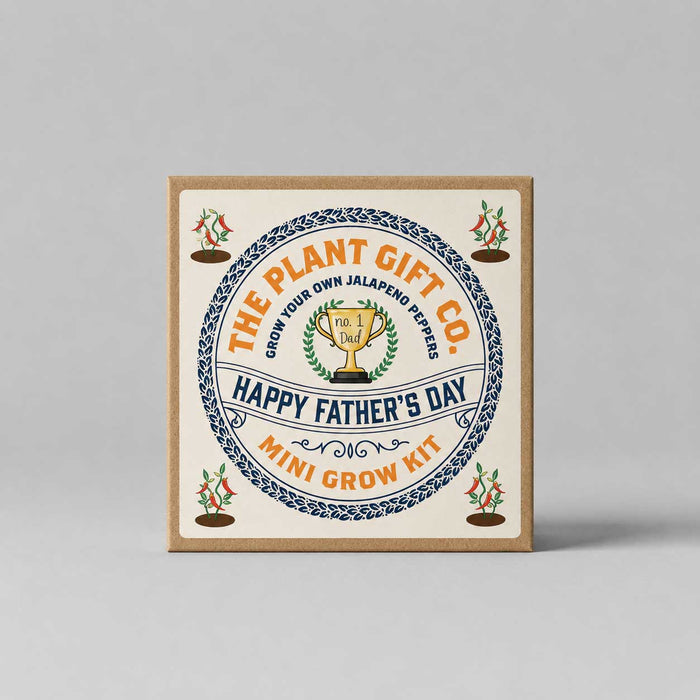 The Plant Gift Co. Happy Father's Day Eco Mini Chilli Grow Kit