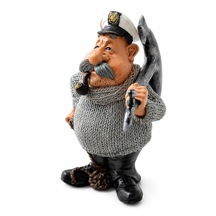 Captain with Anchor Figurine (14cm)