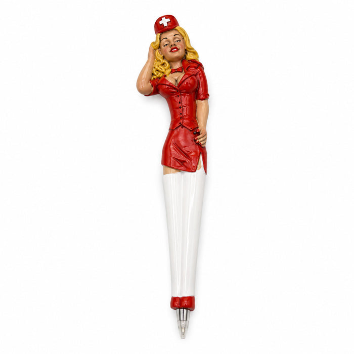 Flight Attendant Pen - Red (14cm)