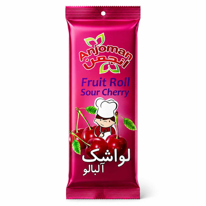 Anjoman Sour Cherry Fruit Roll  (Lavashak) (100g)