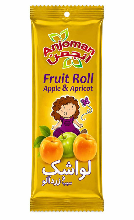 Anjoman Apple & Apricot Fruit Roll  (Lavashak) (100g)
