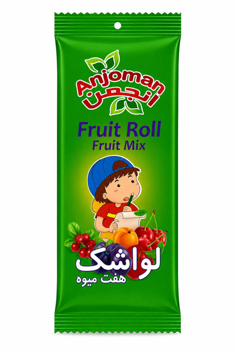 Anjoman Mix Fruit Fruit Roll  (Lavashak) (100g)