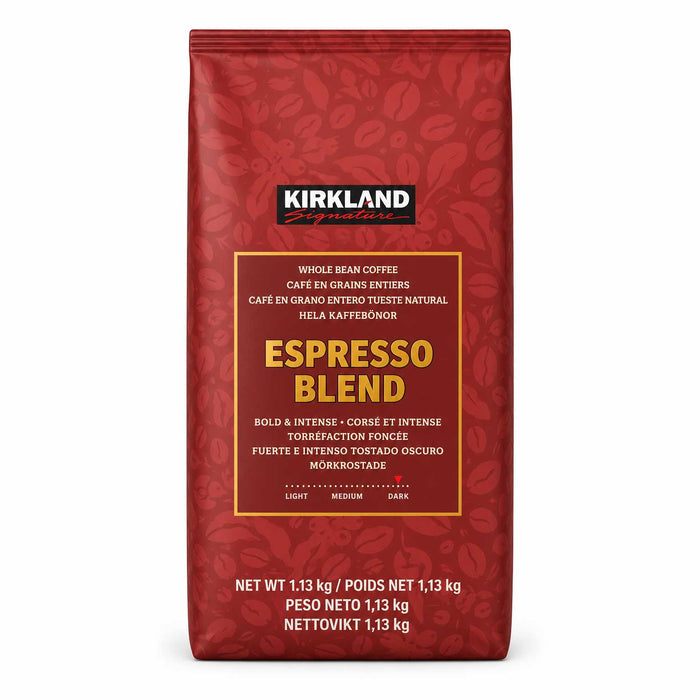 Kirkland Signature Espresso Blend Whole Bean Coffee (1.13kg)