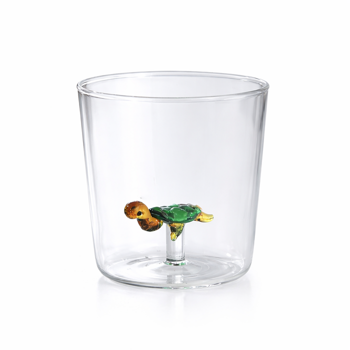 Creative 3D Animal Shaped Glass - Turtle