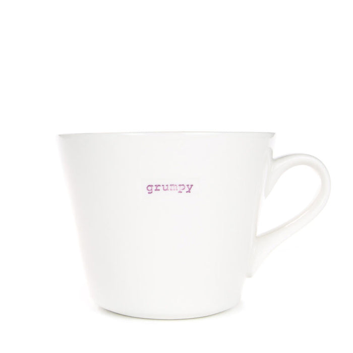 Keith Brymer Jones Bucket Mug Medium 350ml - grumpy (Lilac)