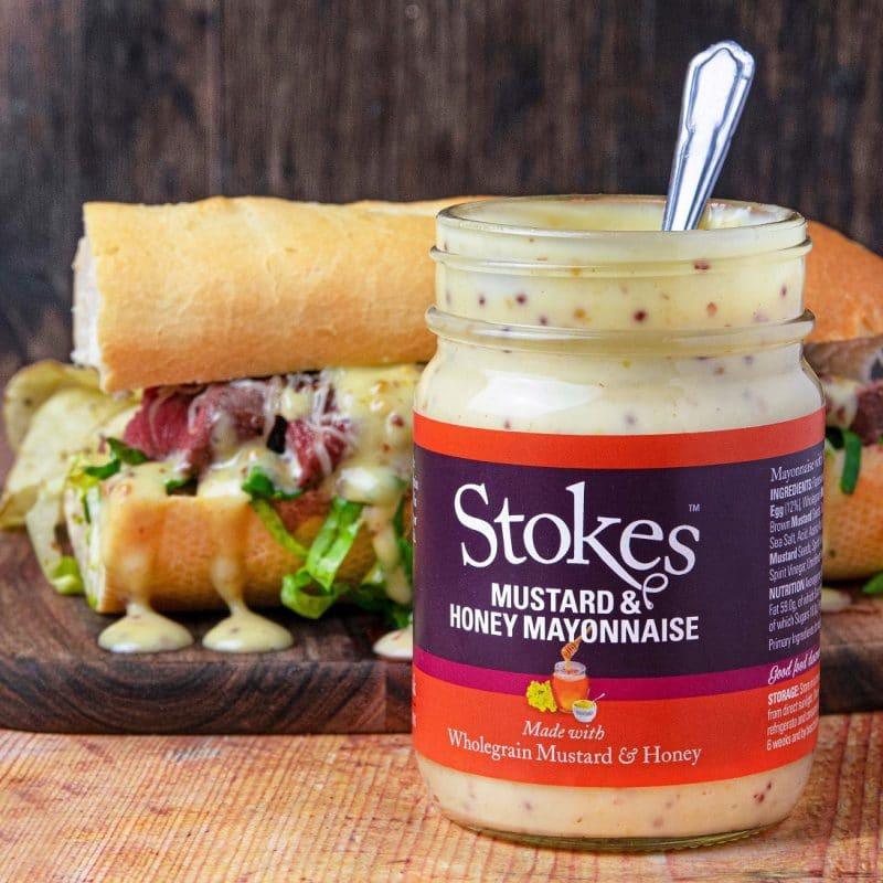 Stokes Mustard & Honey Mayonnaise (220g)