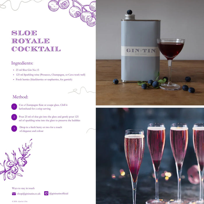 Gin In A Tin – No.15 Sloe Gin (50cl)