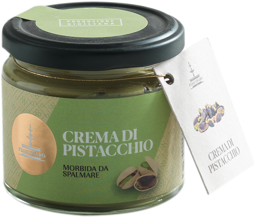 Fiasconaro Pistachio Panettone with Pista Cream - Oro Verde (1kg)