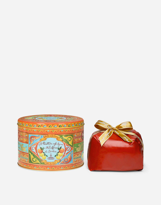 Fiasconaro - Dolce & Gabbana Sicilian Citrus Fruits & Saffron Panettone (500g)