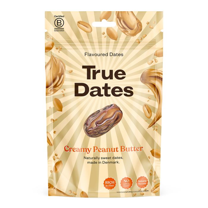 True Dates - Creamy Peanut Butter Flavoured Dates (100g)
