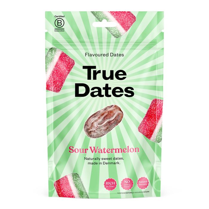 True Dates - Sour Watermelon Flavoured Dates (100g)