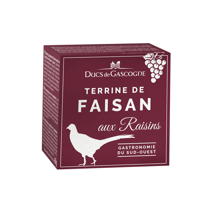 Ducs de Gascogne Pheasant Terrine with Raisins (65g)
