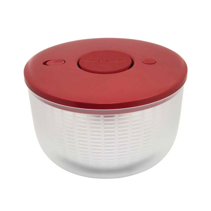 KitchenAid Salad Spinner - Red (27cm)