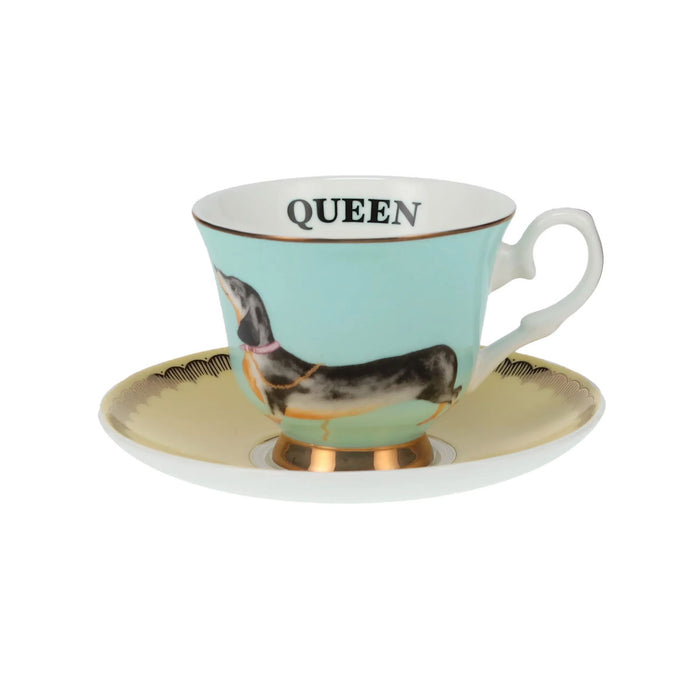 Yvonne Ellen Teacup & Saucer - Doggie