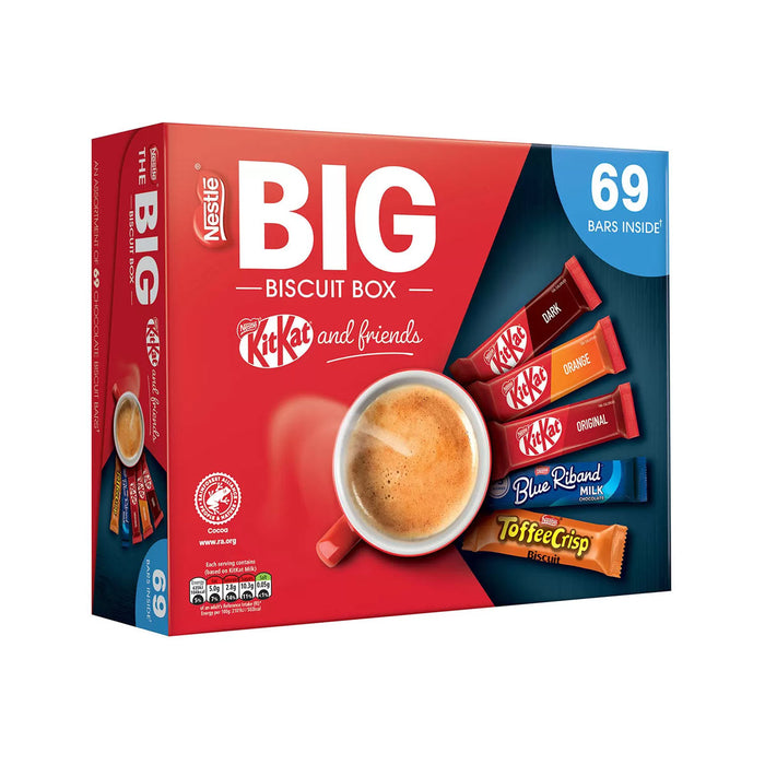 Nestle Big Biscuit Box Kitkat & Friends (69 Bars)