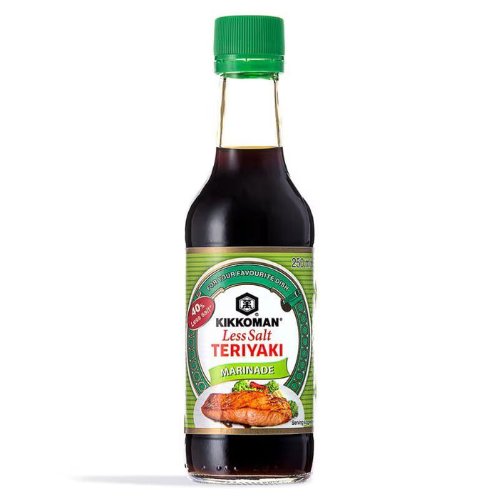 Kikkoman Less Salt Teriyaki Marinade (250ml)