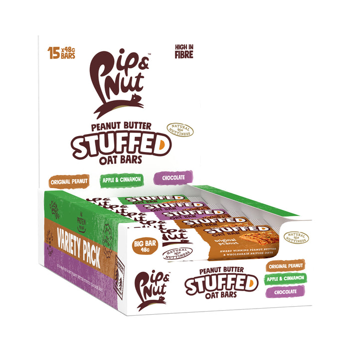 Pip & Nut Stuffed Bars Variety Pack (15 bars)