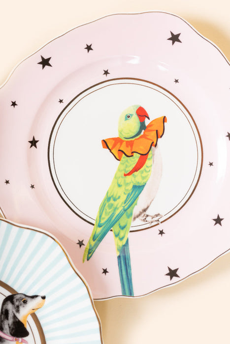 Yvonne Ellen Animal Tea Plates (Set of 4)