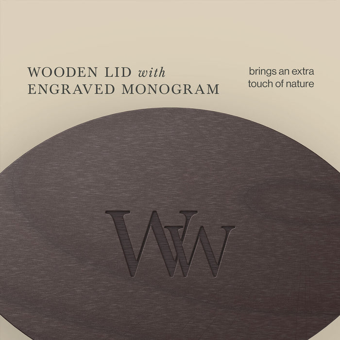 WoodWick Cafe Macchiato Trilogy Ellipse Candle (453g)