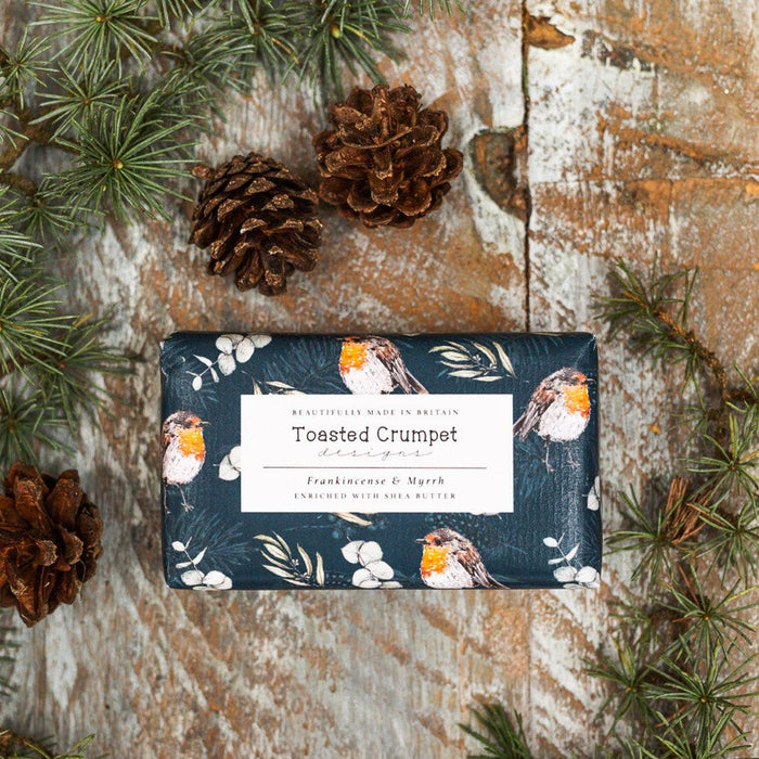 Toasted Crumpet Frankincense & Myrrh Soap (Robin Collection)