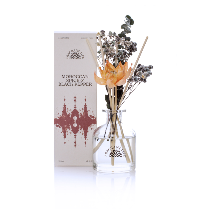 Fragrant Life Moroccan Spice & Black Pepper Bouquet Diffuser (200ml)