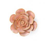 Chive - France Ceramic Flower Pink Ranunculus
