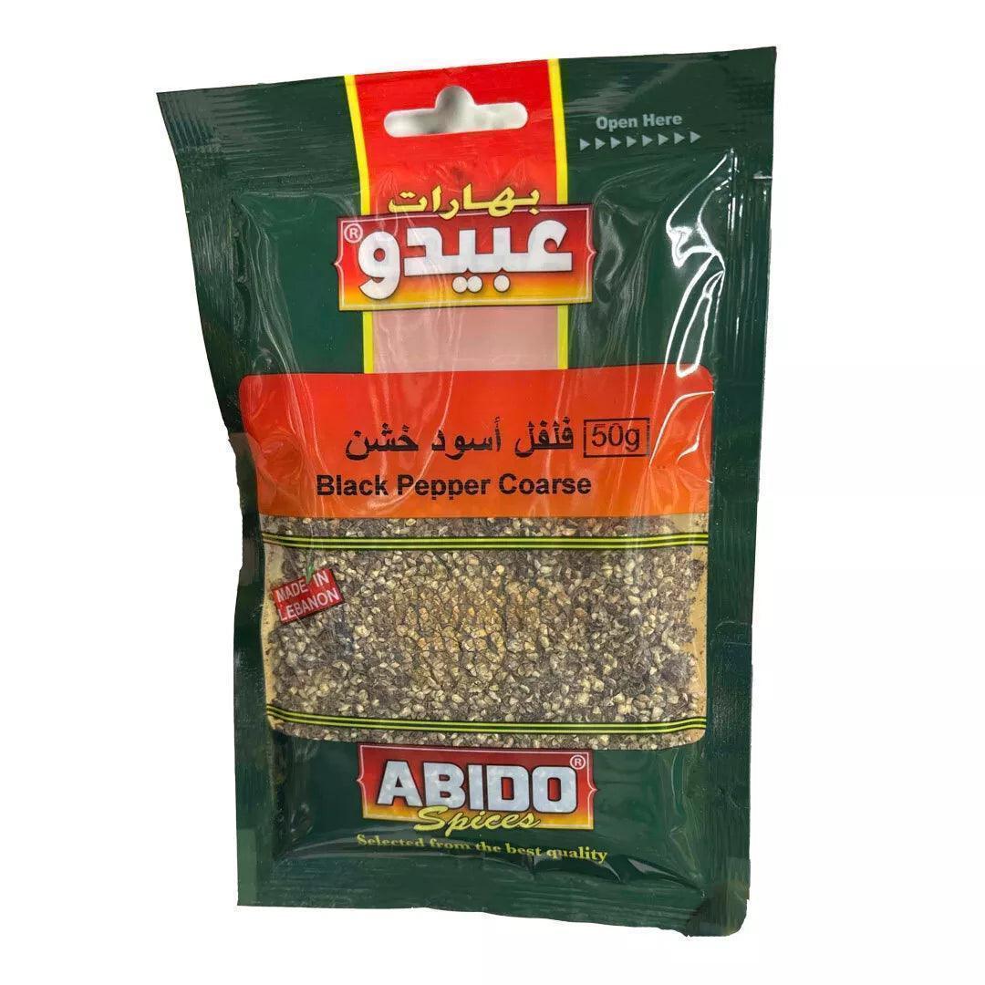Abido Black Pepper Coarse (50g)