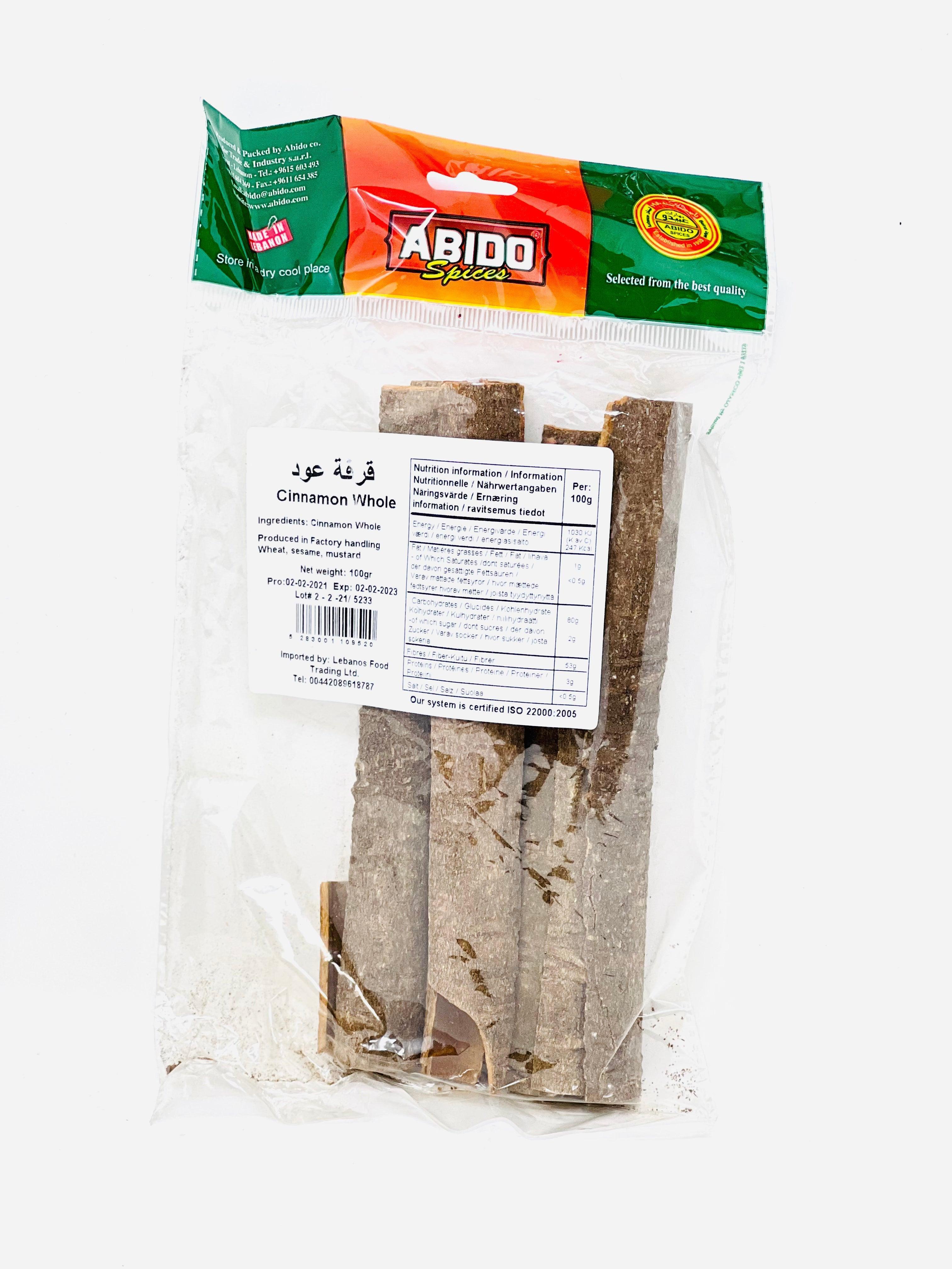 Abido Cinnamon Stick (100g)