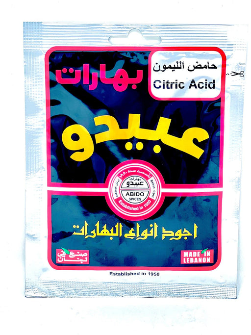 Abido Citric Acid (50g) | {{ collection.title }}