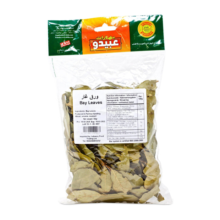 Abido Dried Bay Leaves (50g) - LemonSalt