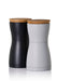 AdHoc Pepper & Salt Mill Set Twin Black & Grey: Black & Grey - LemonSalt
