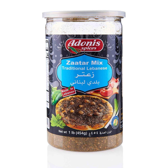Adonis Spices Traditional Lebanese Zaatar Mix (454g)