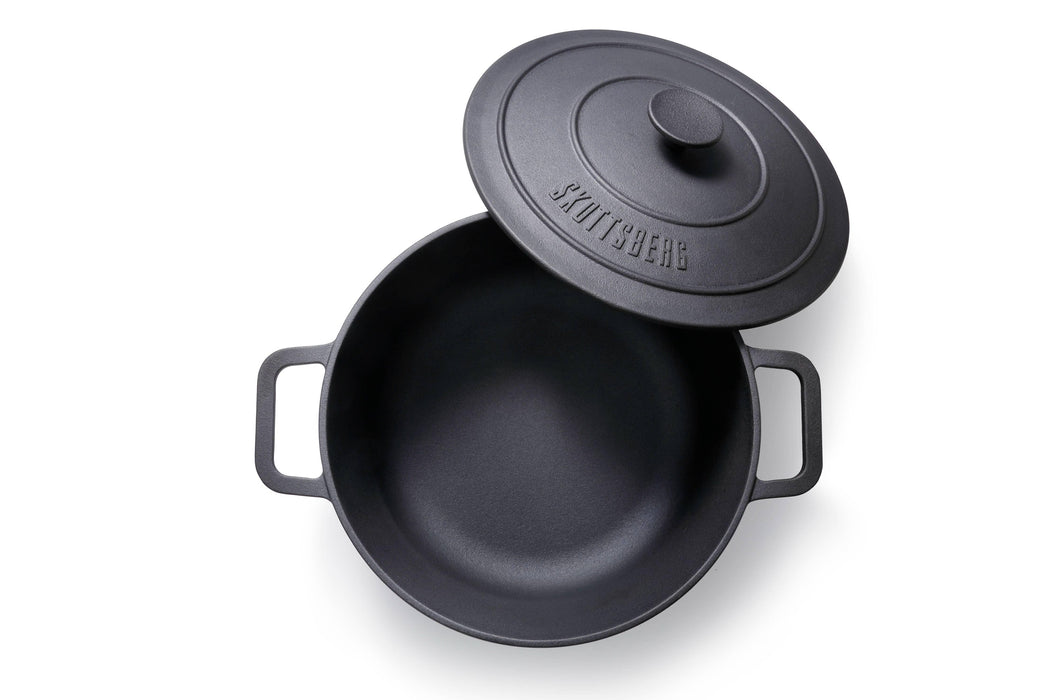 Skottsberg Casserole Cast Iron with lid (28cm)