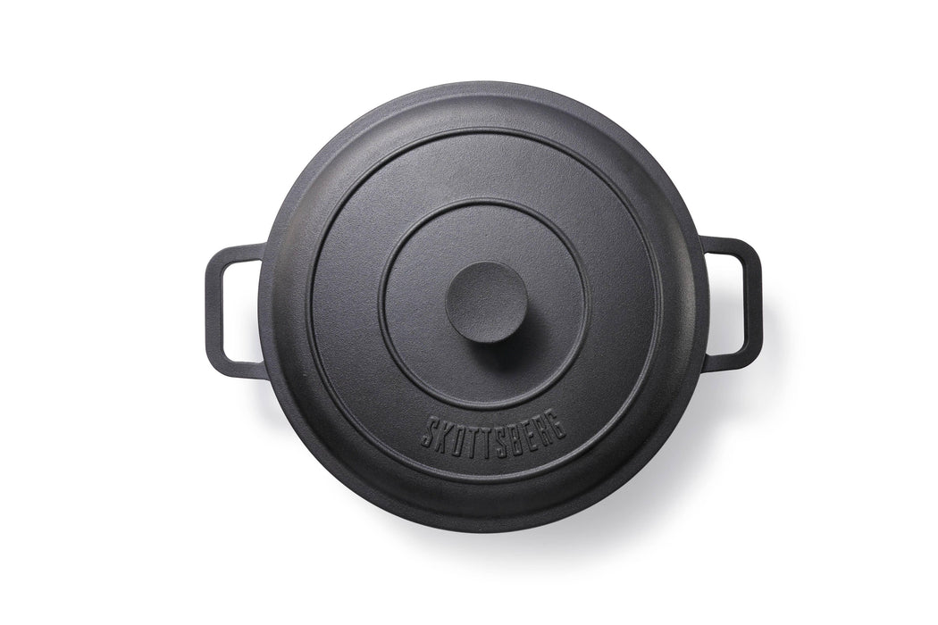 Skottsberg Casserole Cast Iron with lid (28cm)