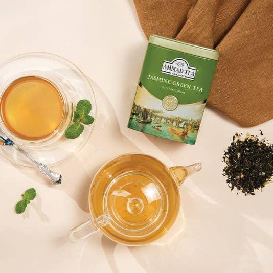 Ahmad Tea Caddy Jasmine Green Tea (100g) - LemonSalt