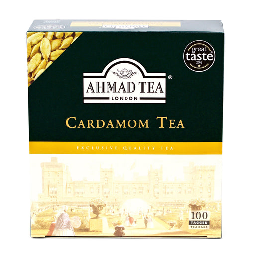 Ahmad Tea Cardamom Tea Bags (200g) (100 bags) - LemonSalt