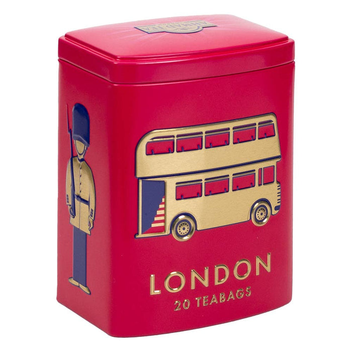 Ahmad Tea Colourful London Caddy English Breakfast (20 bags) - LemonSalt