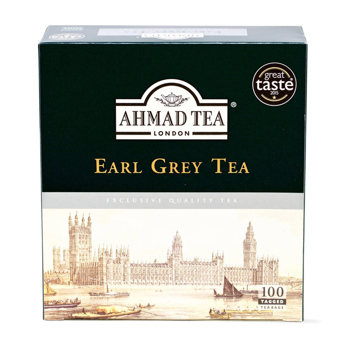 Ahmad Tea Earl Grey Tea Bags (200g (100 bags) - LemonSalt