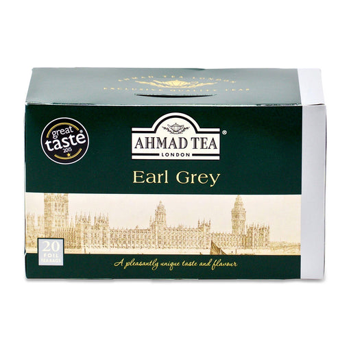 Ahmad Tea Earl Grey Tea Bags (40g) (20 bags) - LemonSalt