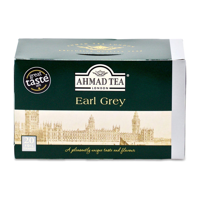 Ahmad Tea Earl Grey Tea Bags (40g) (20 bags) - LemonSalt