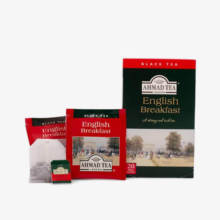 Ahmad Tea English Breakfast Tea Bags - Black Tea (20x2g)