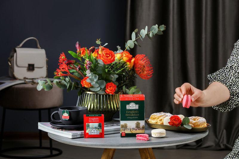 Ahmad Tea English Breakfast Tea Bags - Black Tea (20x2g)