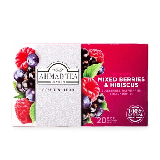 Ahmad Tea Infusion Mixed Berries & Hibiscus Tea Bags (20) | {{ collection.title }}