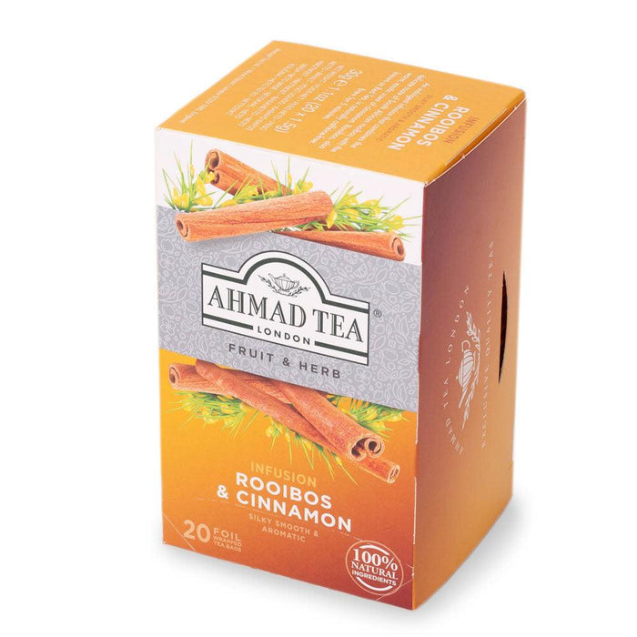 Ahmad Tea Infusion Rooibos & Cinnamon Tea Bags (20) | {{ collection.title }}
