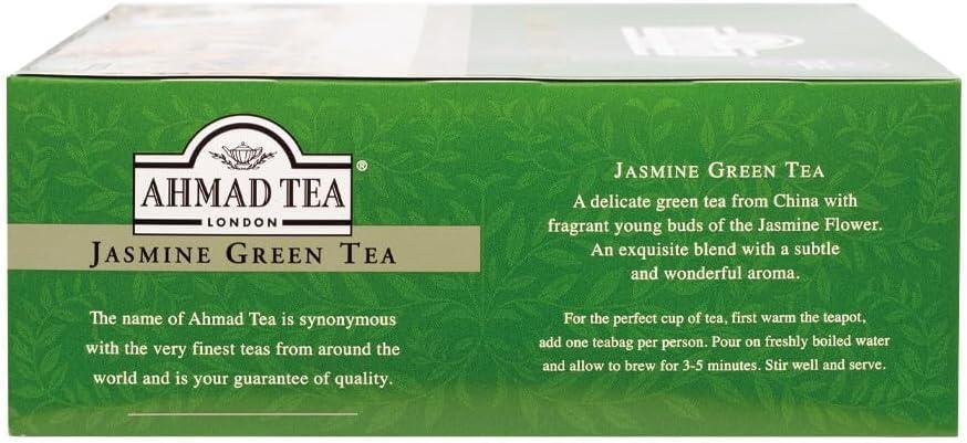 Ahmad Tea Jasmine green Tea Bags (200g) (100 bags)