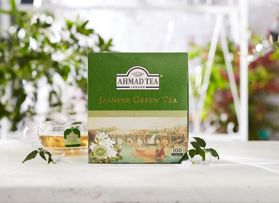 Ahmad Tea Jasmine green Tea Bags (200g) (100 bags)